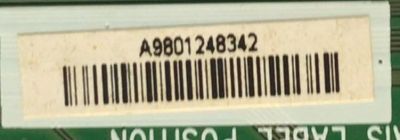 MAIN PARA TV VIZIO / NUMERO DE PARTE GQFCB0HP054 / 715G8126-M01-000-0H5K / A9801245342 / 4607210M0116 / DISPLAY M320DVN01.0 / MODELO ''32'' - Imagen 3